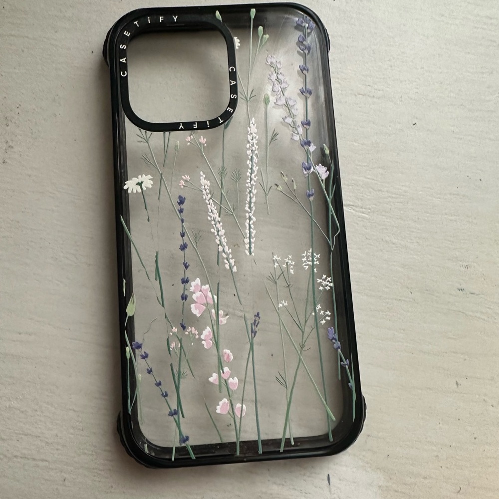 Casetify Black Protective Phone Case